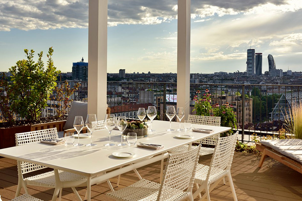 Il Rooftop dell'hotel Milano Verticale, Aliberti saluta Bartolini e lascia il Ristorante Anima. Arriva Cobuzzi