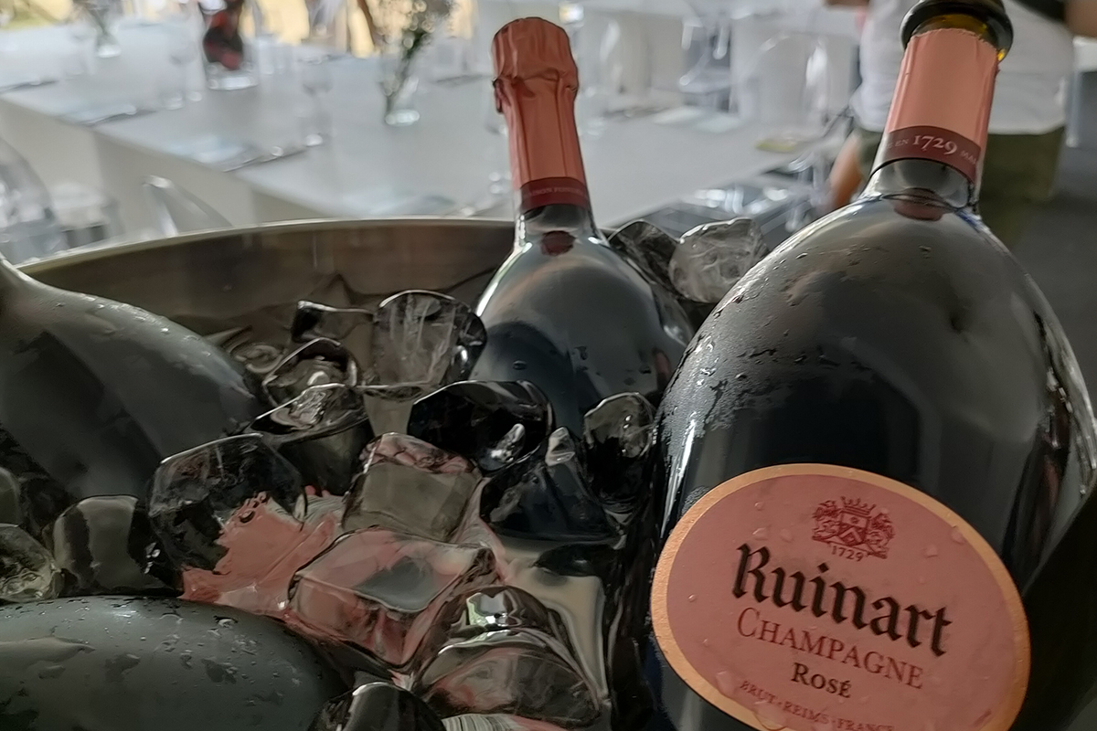 Pizza e Champagne? Perfette le signature di Zio Mo con Ruinart