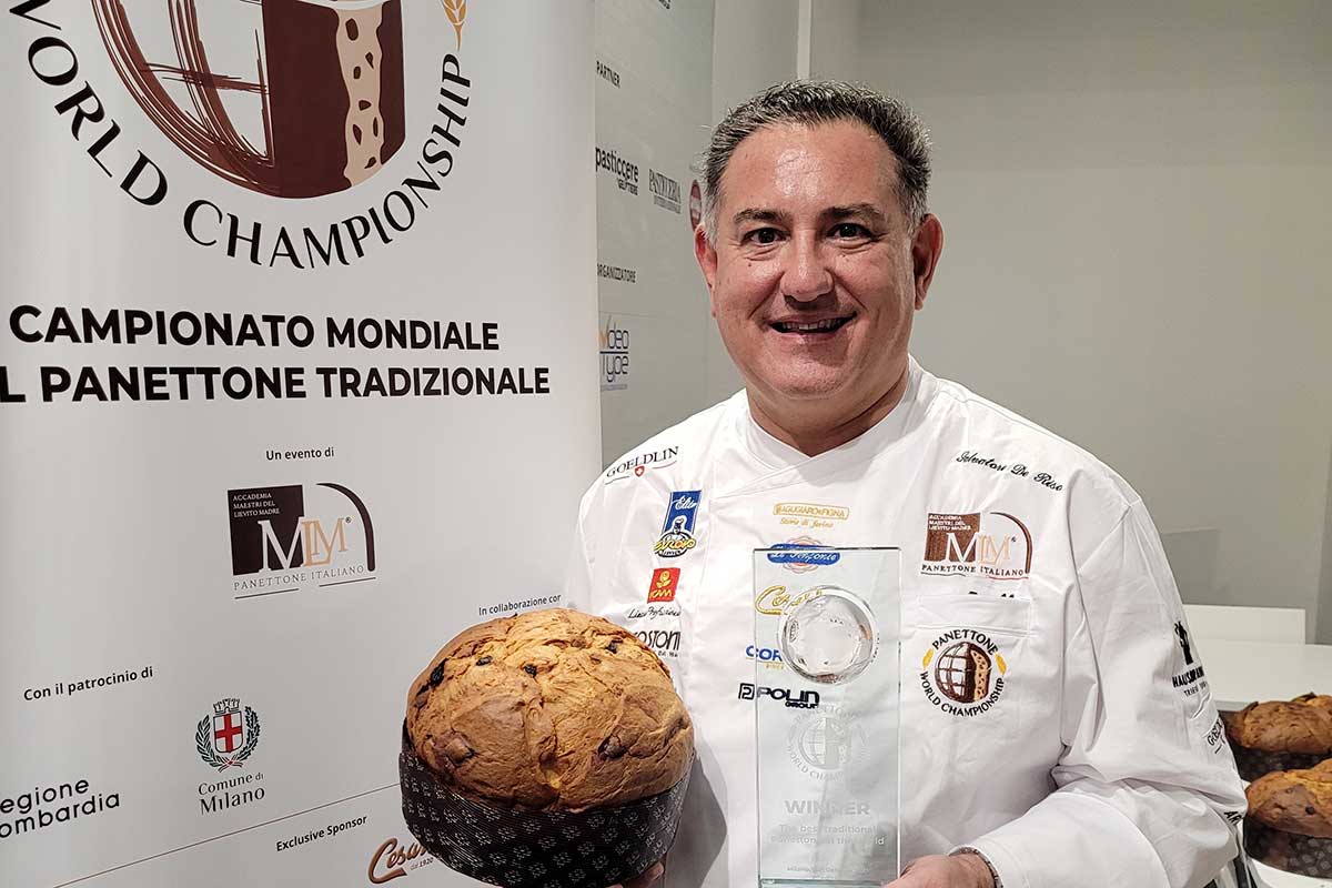 Il vincitore, Sal De Riso e il suo panettone Il migliore panettone al mondo porta la firma del maestro Sal De Riso