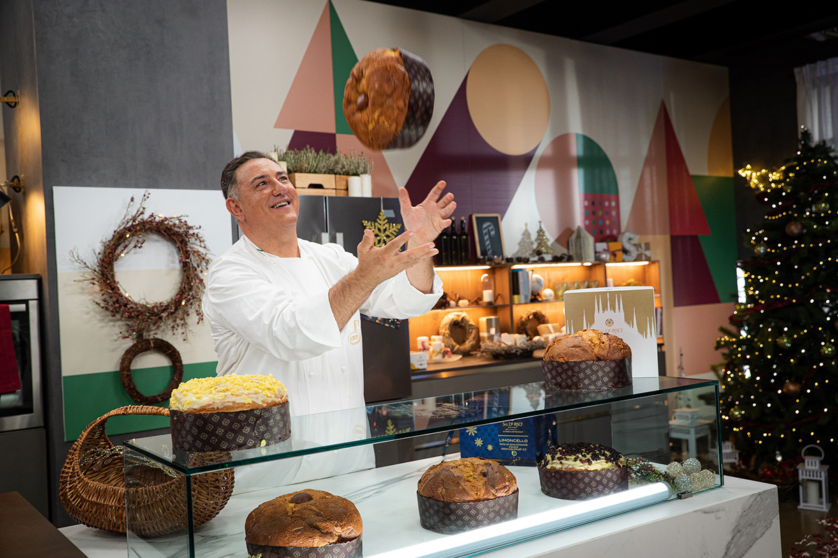 Sal de Riso, che sarà tra i protagonisti Happy Natale Happy Panettone, due giorni con gli artisti del dolce natalizio più iconico