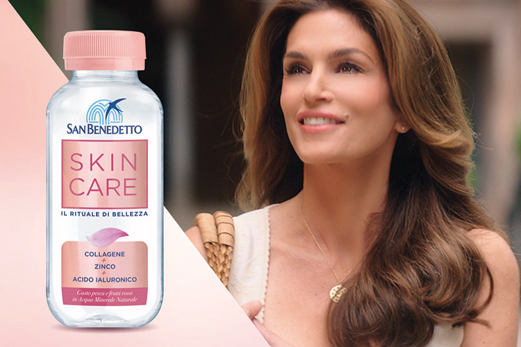 Il segreto di Cindy Crawford? Il mondo di San Benedetto