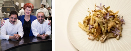 da sinistra: Alessandro Della Tommasina, Annie F&eacute;olde, Riccardo Monco