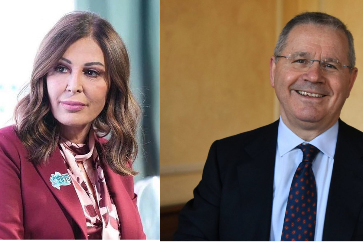 La ministra del Turismo Daniela Santanchè e il presidente di Fipe-Confcommercio Lino Enrico Stoppani Santanchè e Governo: Più soldi a chi lavora di notte e la domenica in ristoranti e alberghi