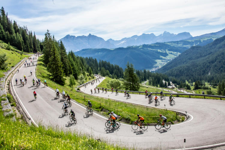 Grande entusiasmo al 15° Sellaronda Bike Day