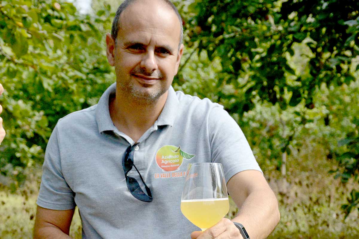 Simone Rolandi L'Oltrepò riscopre il sidro grazie all'Azienda agricola Valle della Frutta