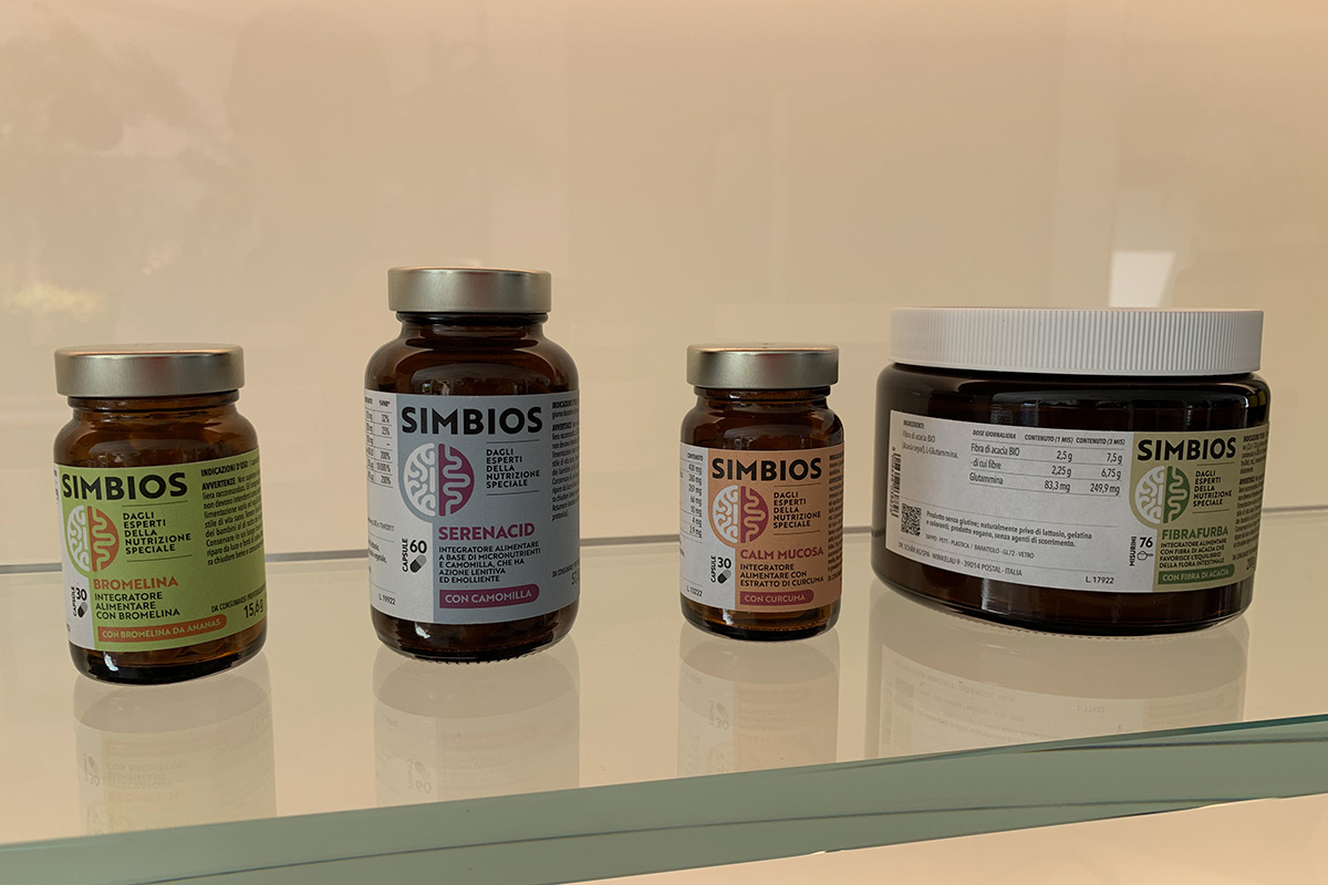 La gamma Simbios consente un approccio personalizzato Dr. Sch&auml;r presenta Simbios, per il benessere di intestino e mente
