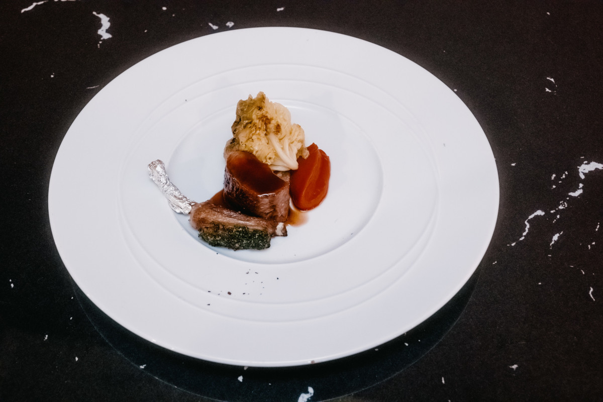 L'agnello di Giovanni Vanacore  Il Sina Chefs' Contest ha fatto tappa al Bernini Bristol di Roma