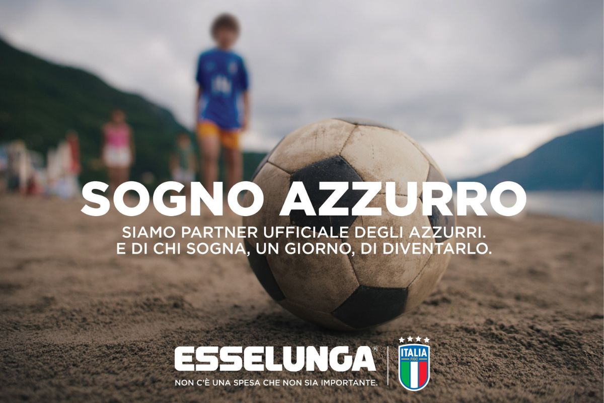 Sogno azzurro: il nuovo spot tv di Esselunga per gli Europei di calcio