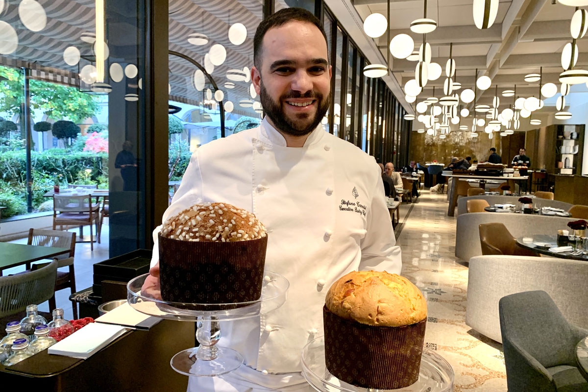 Al Four Seasons Hotel Milano i panettoni firmati da Stefano Trovisi 