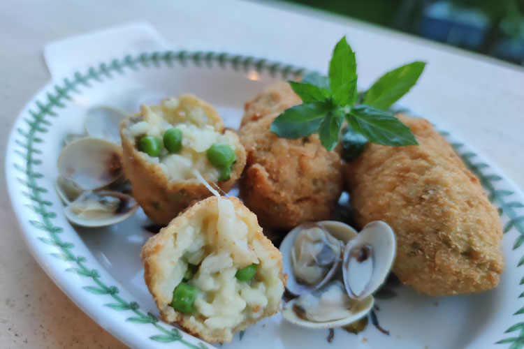 Il suppl&igrave; al sapore di mare che ha vinto il concorso - SuppliTiAmo, vince Anna Tortora con una ricetta al profumo di mare