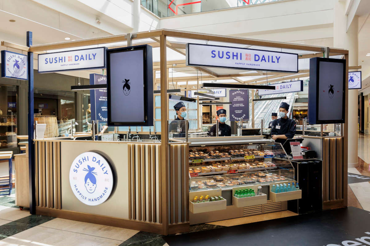 Sushi Daily, nuovo store con formula “pick and mix” a OrioCenter di Orio al Serio