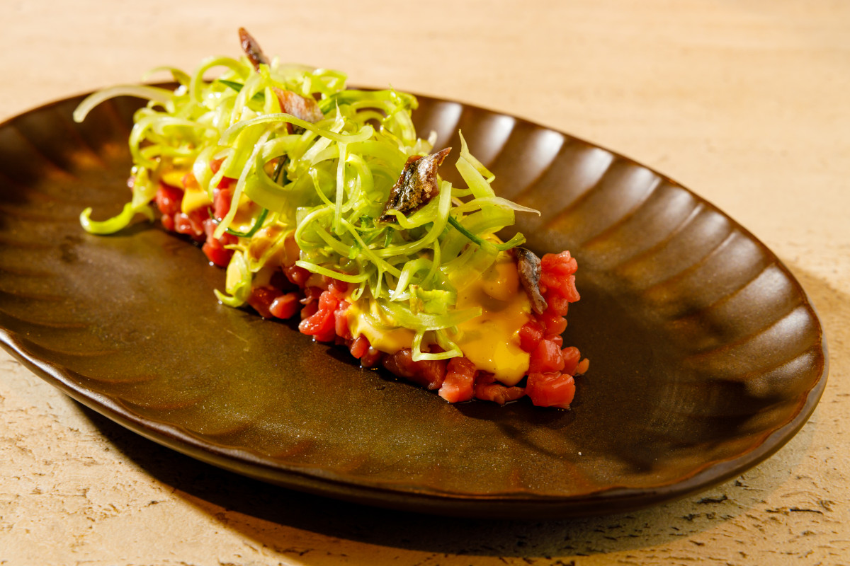 Tartare di tonno  Ciccio Sultano a Roma rompe gli schemi della cucina stellata