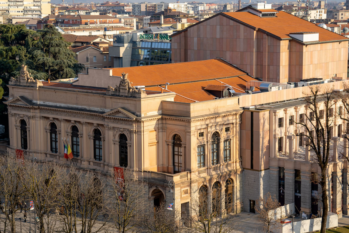 [Capitale della Cultura... a tavola]: Teatro e Torta Donizetti