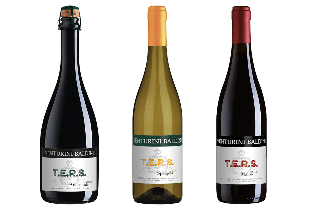 La linea &ldquo;Ters&rdquo; di Venturini Baldini Con Ancestrale e La Spergola la famiglia &ldquo;Ters&rdquo; si allarga