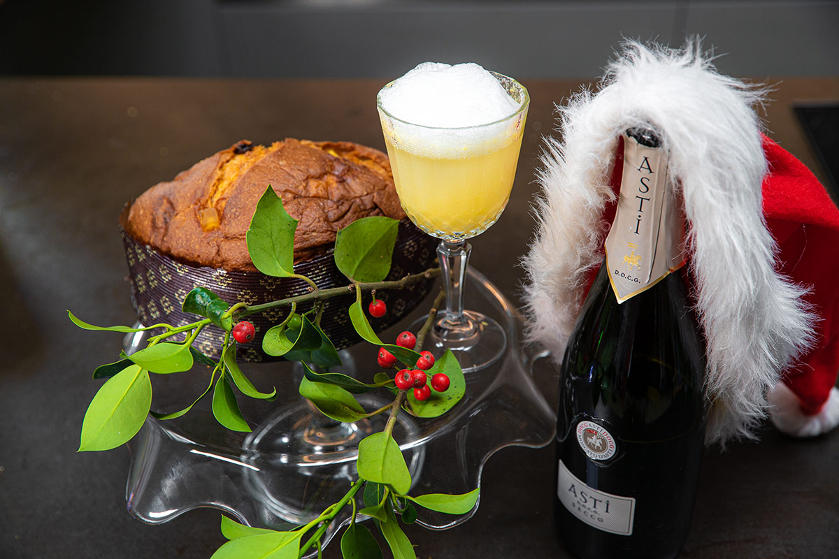 The Real Santa, cocktail di Giorgio Facchinetti £$It’s time to celebrate!$£ Con Asti Spumante e Moscato d’Asti