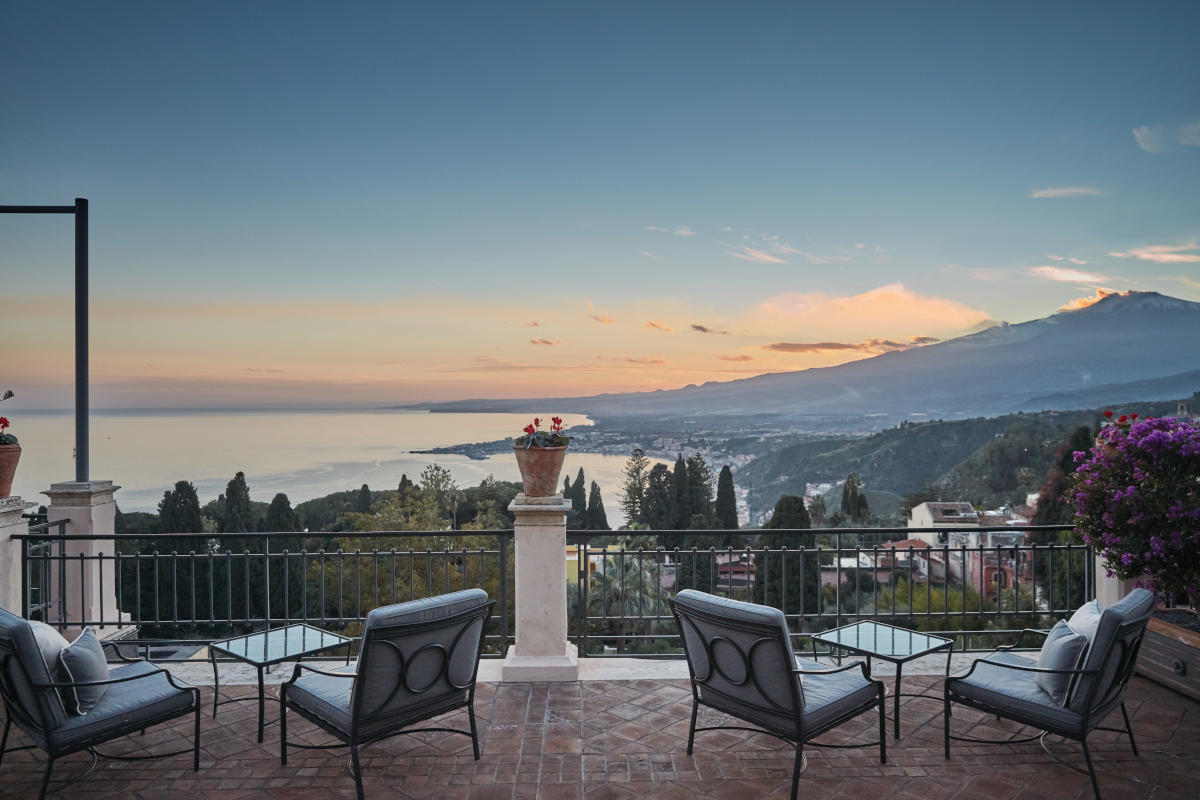 Grand Hotel Timeo, terrazza Grand hotel Timeo, tutto il il bello e il buono a Taormina