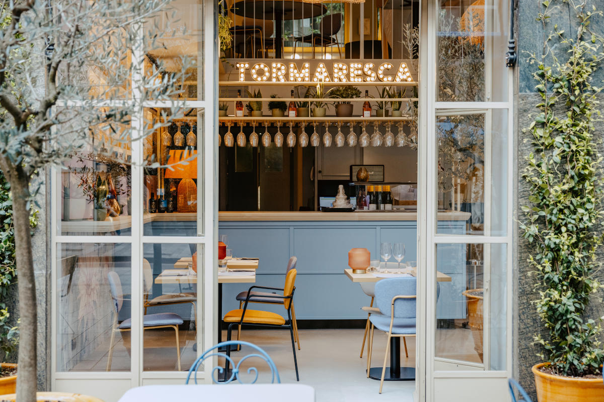 L'ingresso di Tormaresca Vino e Cucina a MIlano Tormaresca Vino e CucinaAntinori porta la Puglia a Milano