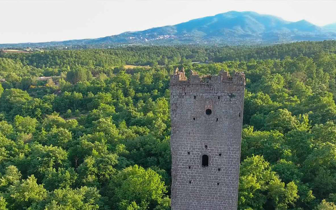 Torre di Chia. Foto: conoscisoriano.it A caccia di borghi fantasma nei dintorni di Roma