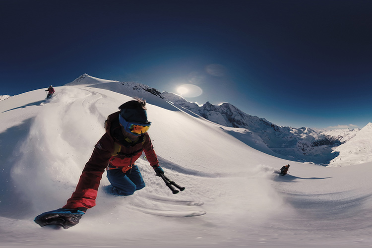 Anche le attività sulle piste diventeranno più emozionanti (La tradizione di St.Moritz All’epoca della realtà aumentata)