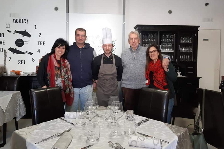 Marinella Ruffino, Danilo Ruocco, Graziano Barone, Alessandro Quasimodo, Maria Antonella Cilia (Un menu da Premio Nobel Cos&igrave; Barone s&rsquo;ispira a Quasimodo)