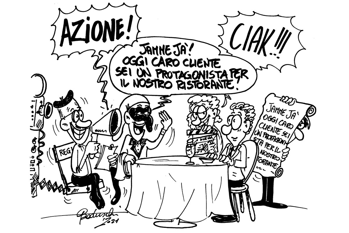 Quando una cena al ristorante diventa un vero e proprio spettacolo