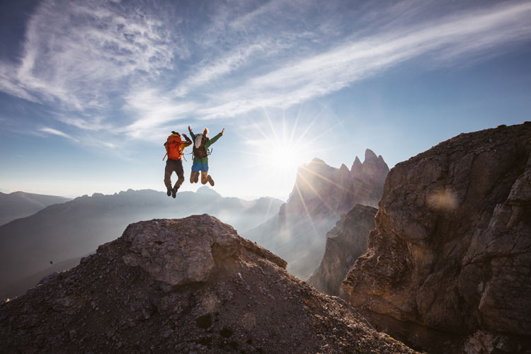 Vacanze in Val Gardena nel segno dello sport - Escursioni, trekking, mountain bike In Val Gardena l'estate è sportiva