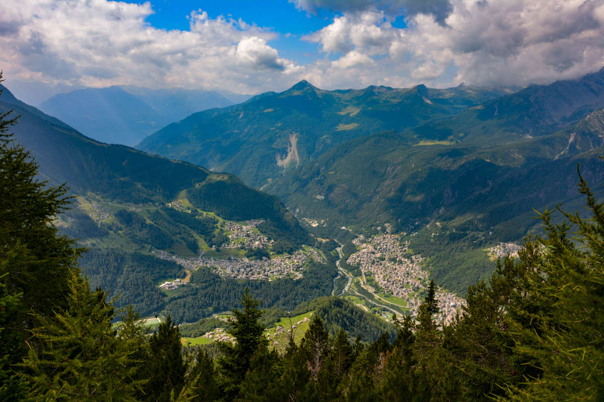 Esplorando la Valtellina: dalla città di Sondrio alle vette della Valmalenco