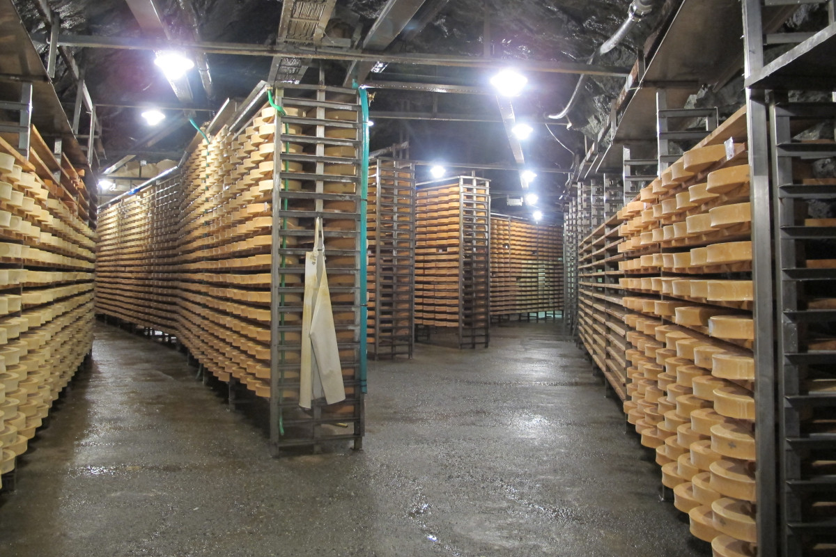 Stagionatura della Fontina in Valle d'Aosta Valle d'Aosta terra di vino e di castelli da scoprire