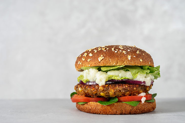 Cresce il consumo di hamburger vegano Hamburger, un'usanza americana Ma come piace quello Made in Italy!