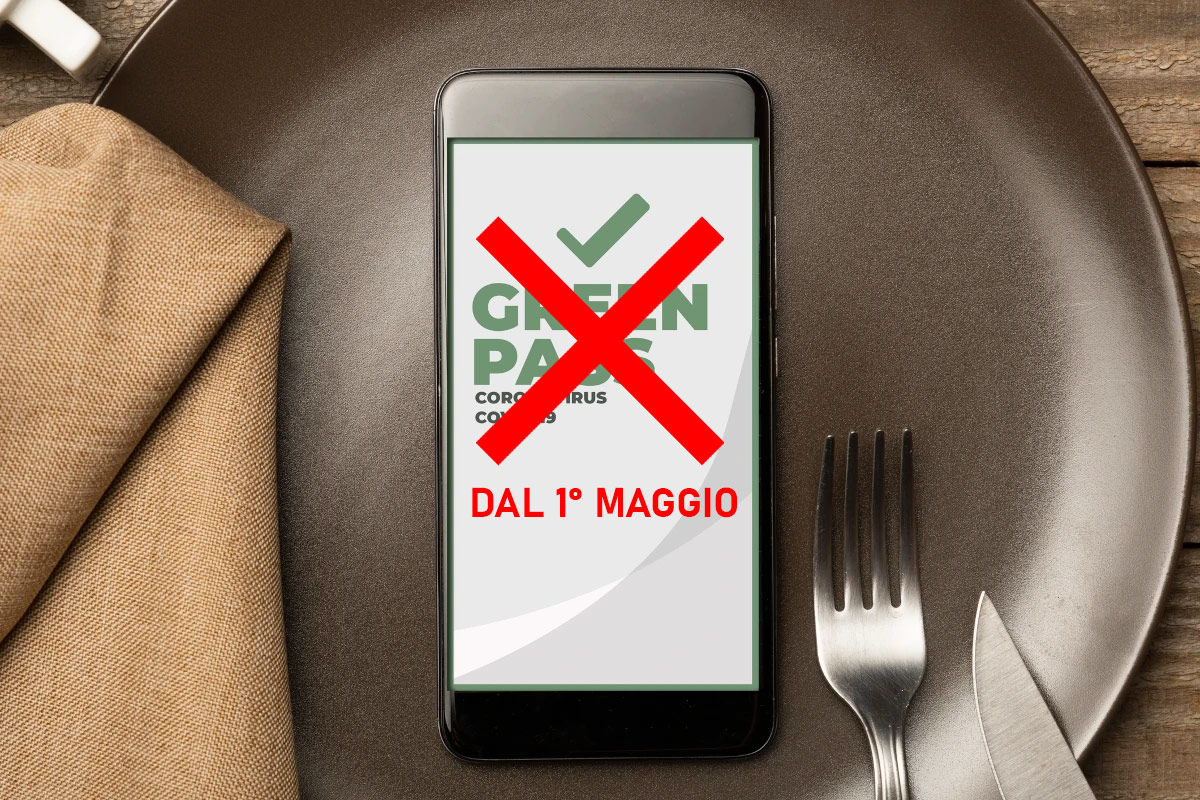 Via all’obbligo di green pass dal 1° maggio Al ristorante al chiuso solo con il tampone: la versione ufficiale del decreto in Gazzetta