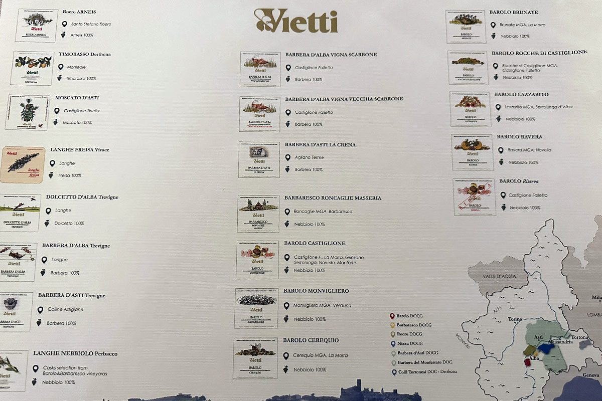 Vietti, non solo Barolo. Tutta la tradizione delle Langhe e del Piemonte