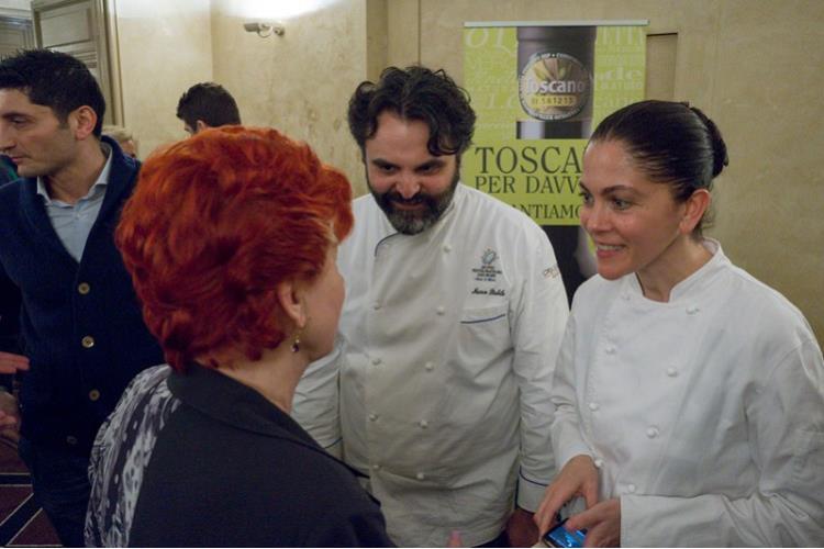 Andrea Aprea, Annie Feolde (di spalle), Marco Stabile e Rosanna Marziale