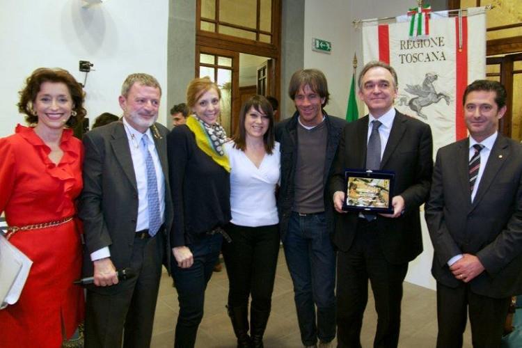 Annamaria Tossani, Alberto Lupini, Adua Villa, Sonia Peronaci, Davide Oldani, Enrico Rossi e Aldo Cursano