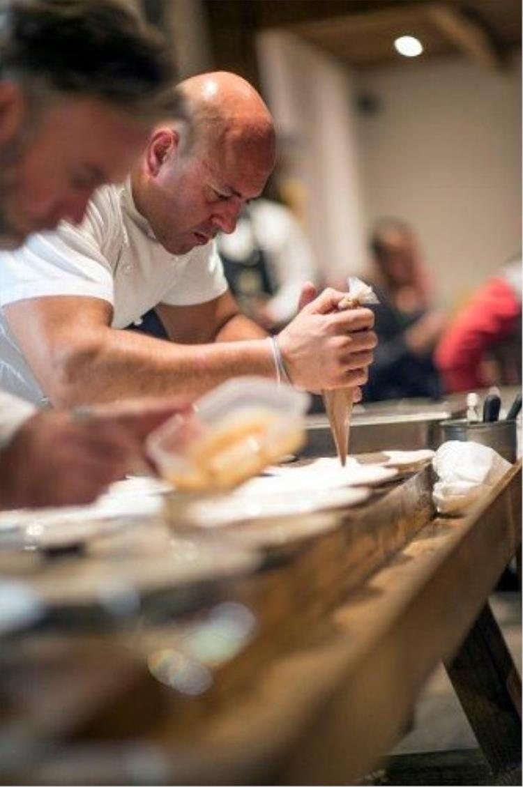 da sinistra: Marcus Wareing e Sat Bains