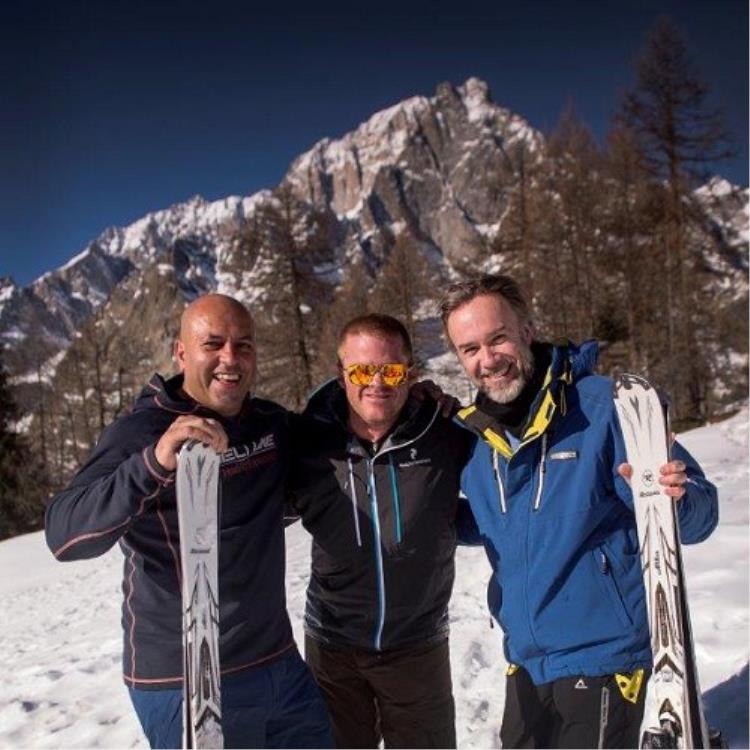 da sinistra: Sat Bains, Heston Blumenthal e Marcus Wareing