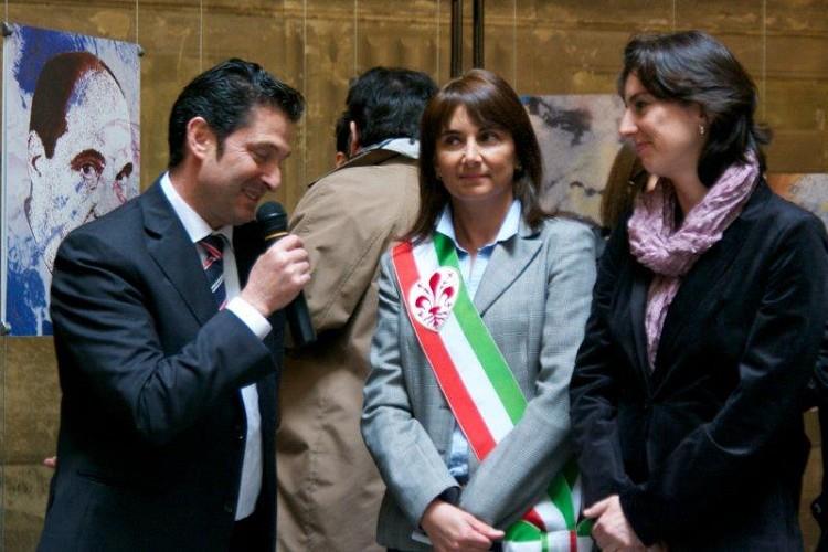 Aldo Cursano (presidente Fipe Toscana e vicepresidente vicario nazionale), Sara Biagiotti (assessore Sviluppo economico, turismo e politiche del lavoro del Comune di Firenze) e Carla Rey (assessore Commercio, tutela del consumatore e qualità urbana del Comune di Venezia)