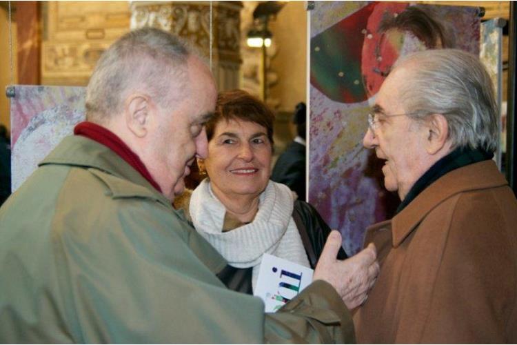 Aimo e Nadia Moroni con Gualtiero Marchesi