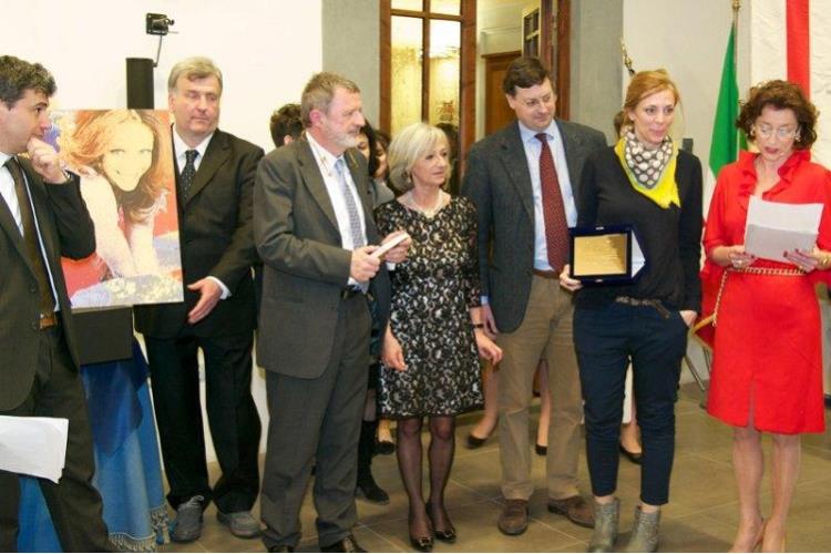 Andrea Nardin (direttore Confcommercio Toscana), Gianni Picchi, Alberto Lupini, Mariuccia Passera, Giovanni Busi (presidente Consorzio Vino Chianti), Adua Villa, Annamaria Tossani