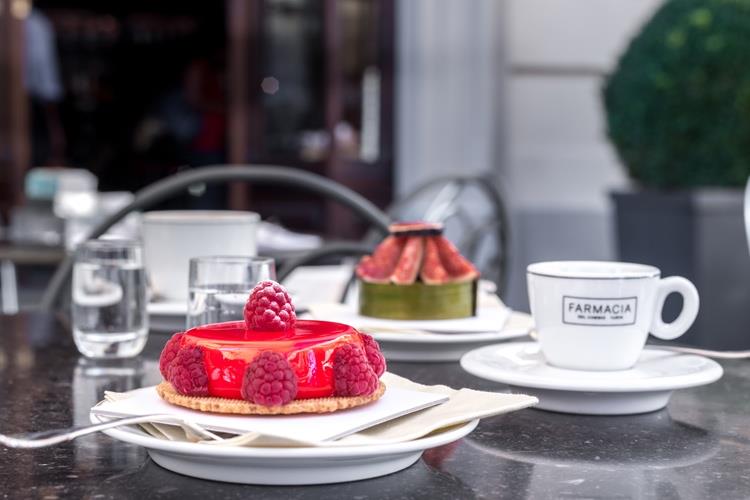 Colazione alla Farmacia Del Cambio