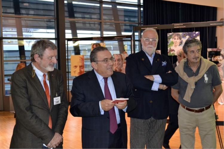 Alberto Lupini, Elio Dazzo (presidente AEPE Venezia), Renato Missaglia e Pietro Rongoni