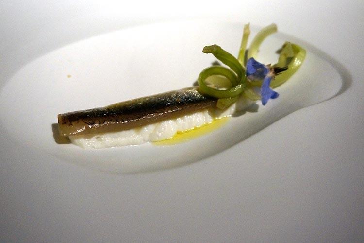 Entrée alice e burrata (Il lato gourmet di Poggio Le Volpi
Apre Barrique, firma Oliver Glowig)