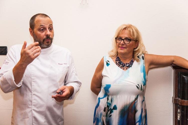 Giorgio Cabella e Tiziana Colombo - Il mondo delle intolleranze a Como 
Da Giovannino, piatti di lago e montagna