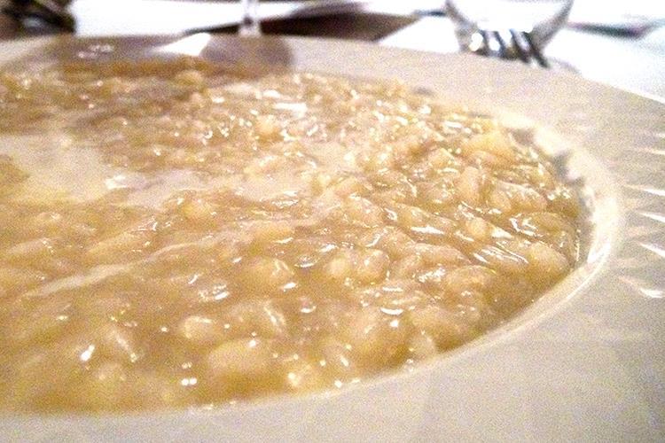 Risottino mantecato agli agrumi del Garda e latticello di burrata (Il “Rosa” non è solo un colore 
Uniti, i consorzi vincono la partita)