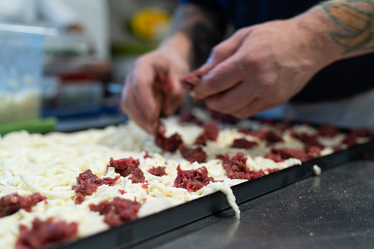 (L’arte dell’impasto si apprende 
con impegno e aggiornamento)