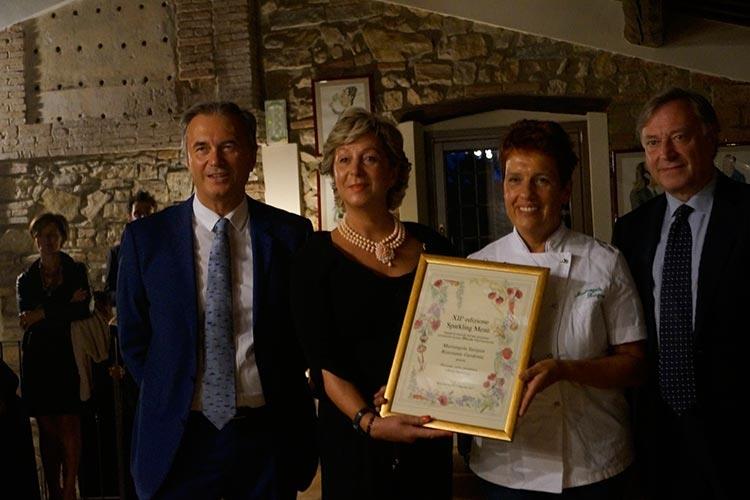 Roberta Bianchi e Mariangela Susigan - Lara Pasqualetti con il Cuore di astice
Miglior abbinamento a Villa Franciacorta