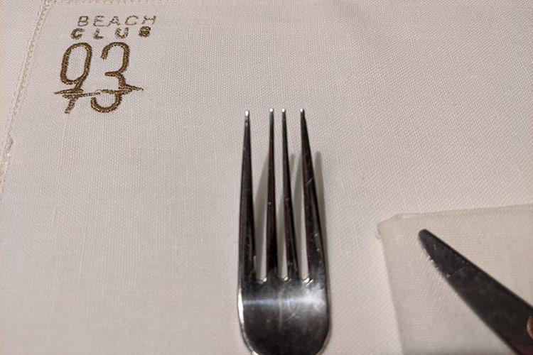 A tavola al Beach Club 93