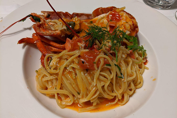 Tagliolini all'astice da tradizione