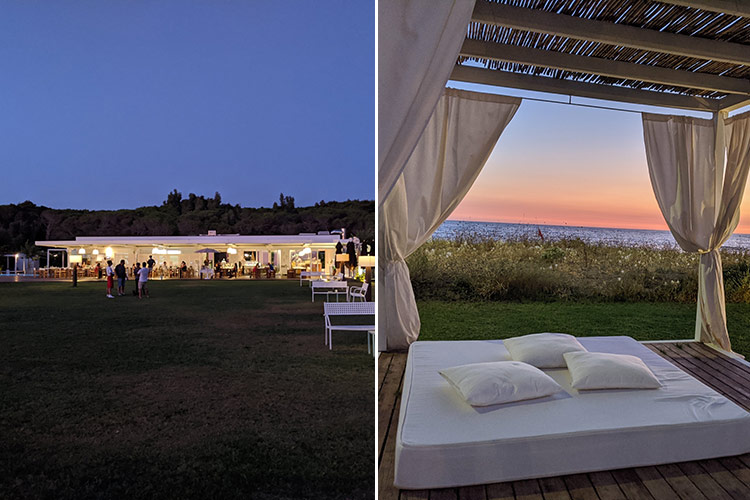 Un ristorante di classe... vista mare