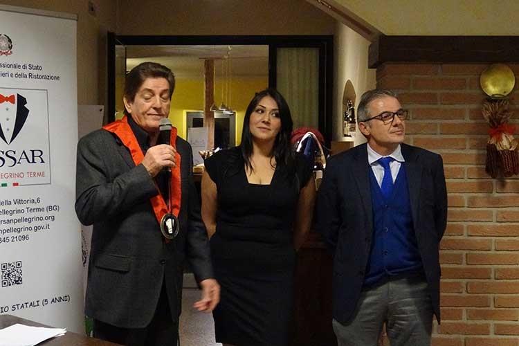 Roberto Belussi e Oscar Fusini (Un Convivium per fare sistema 
Largo alle eccellenze della Val Brembana)